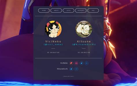 vicineko|ViciNeko and Kitsune.